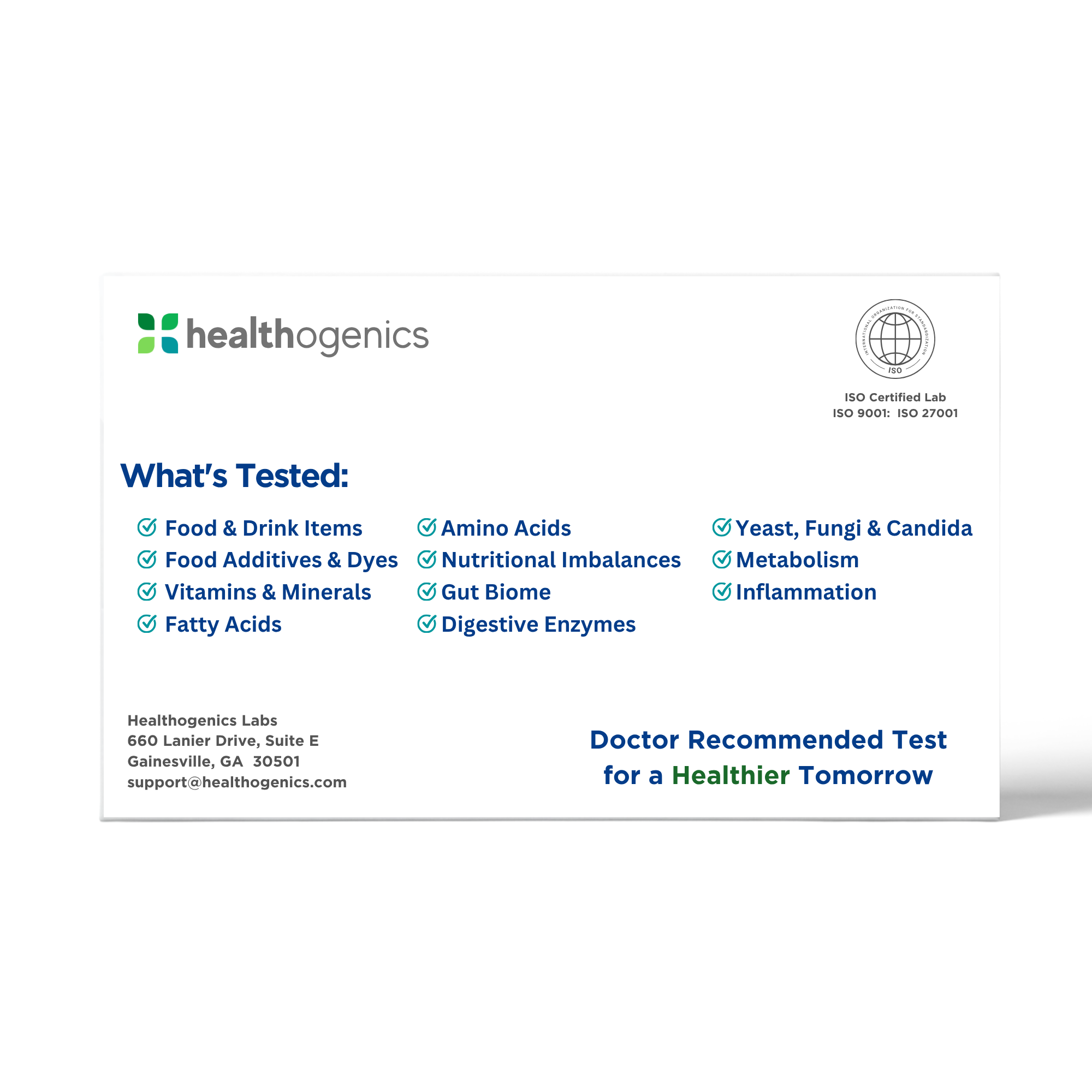 Comprehensive Food Sensitivity, Vitamin, Gut Health, Inflammation & Metabolism Test (1200+ Items Tested)