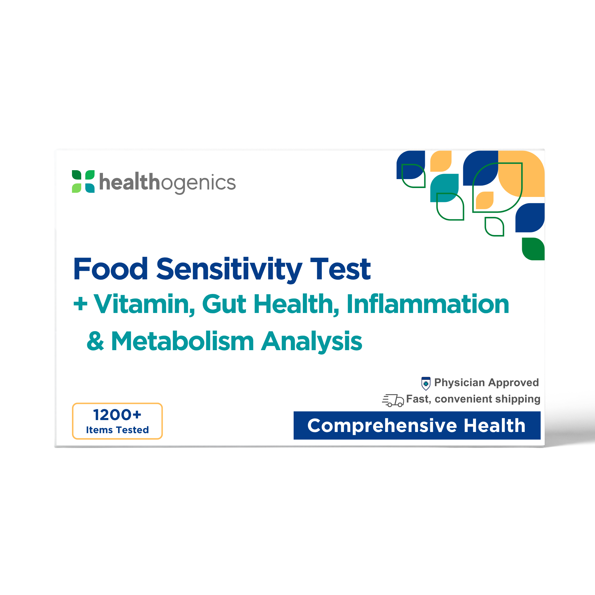 Comprehensive Food Sensitivity, Vitamin, Gut Health, Inflammation & Metabolism Test (1200+ Items Tested)