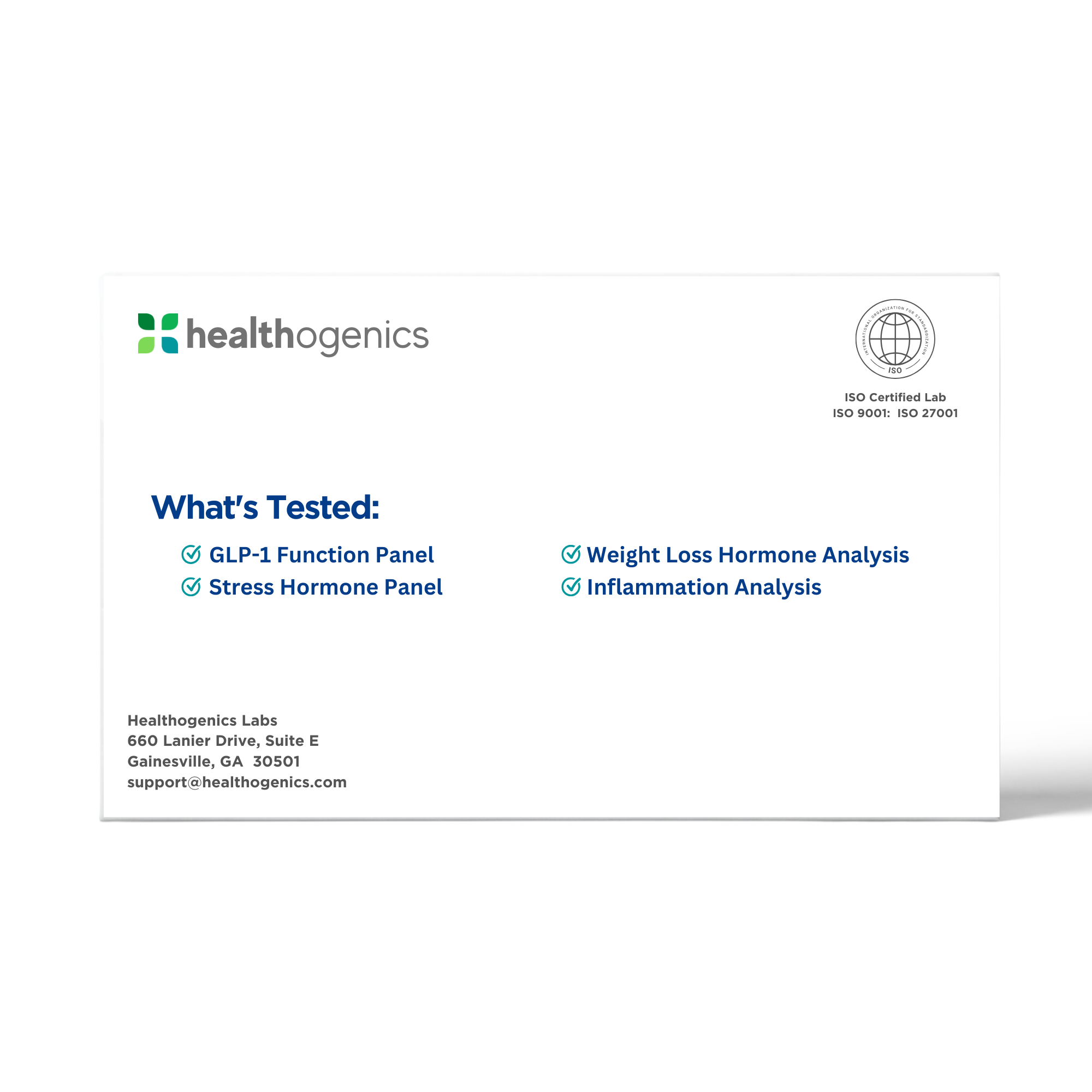 Essential GLP-1 Health Test