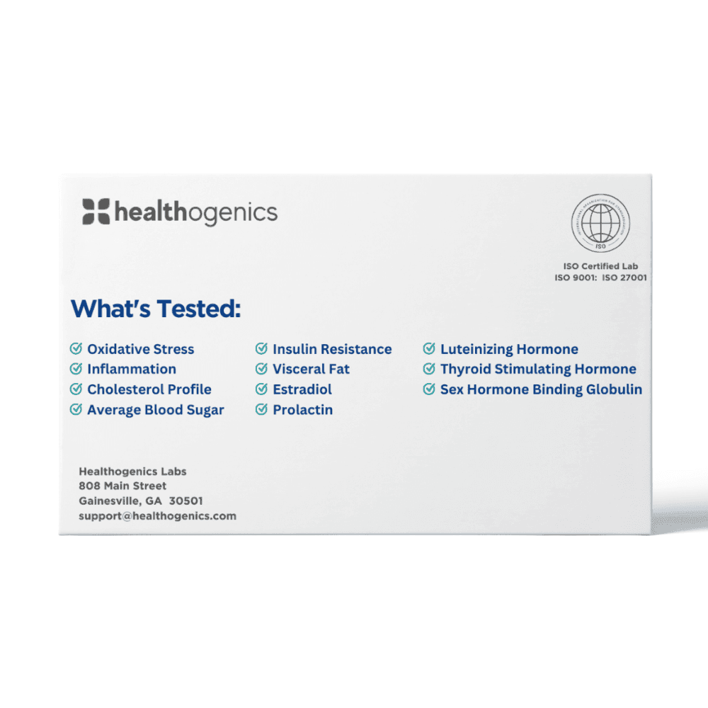 Women's At-Home Wellness & Hormone Panel with Lifestyle Program - Healthogenics