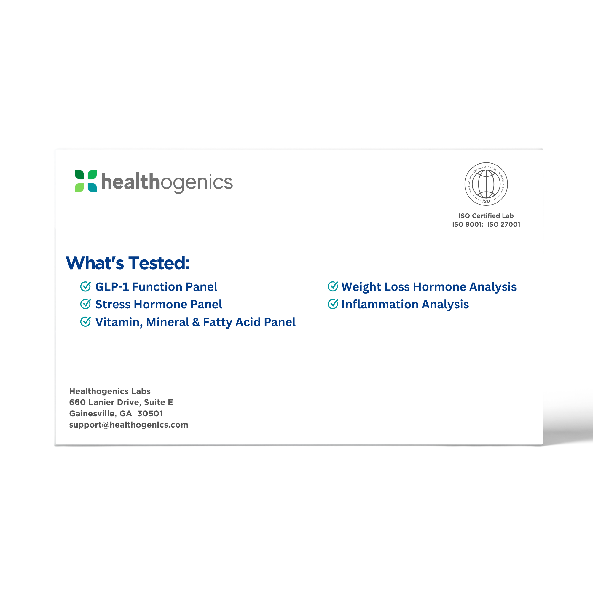 Advanced GLP-1 Health Test + Vitamin Analysis