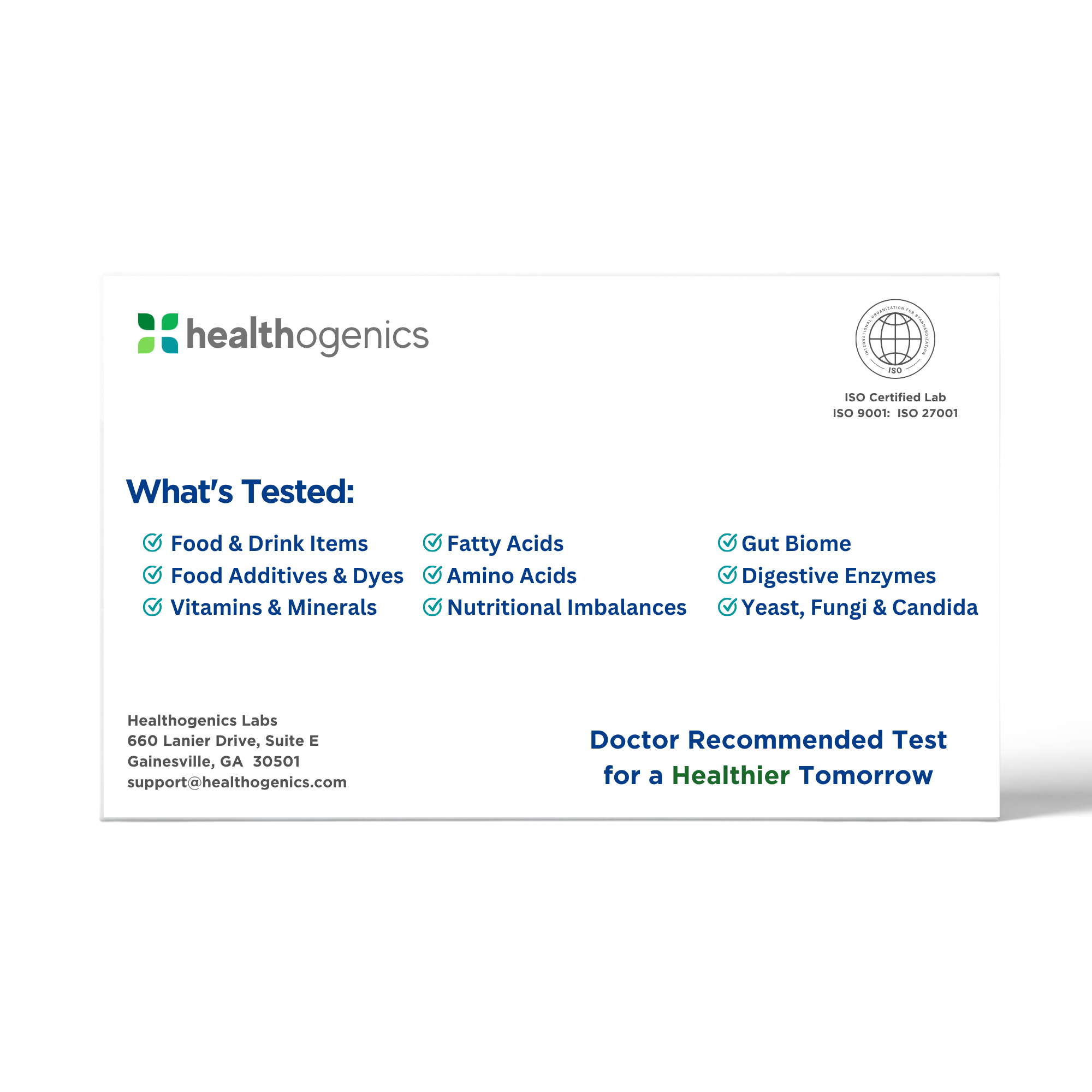 Advanced Food Sensitivity, Vitamin, & Gut Health Test (1000+ Items Tested)