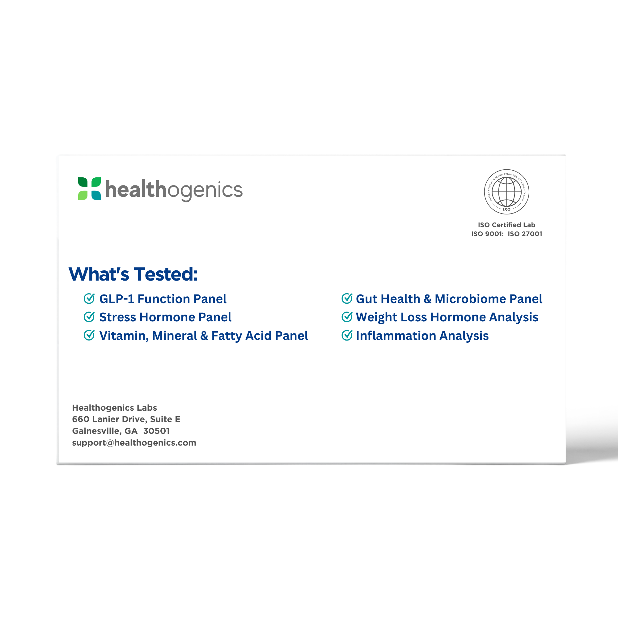 Comprehensive GLP-1 Health Test + Vitamin & Gut Health Analysis