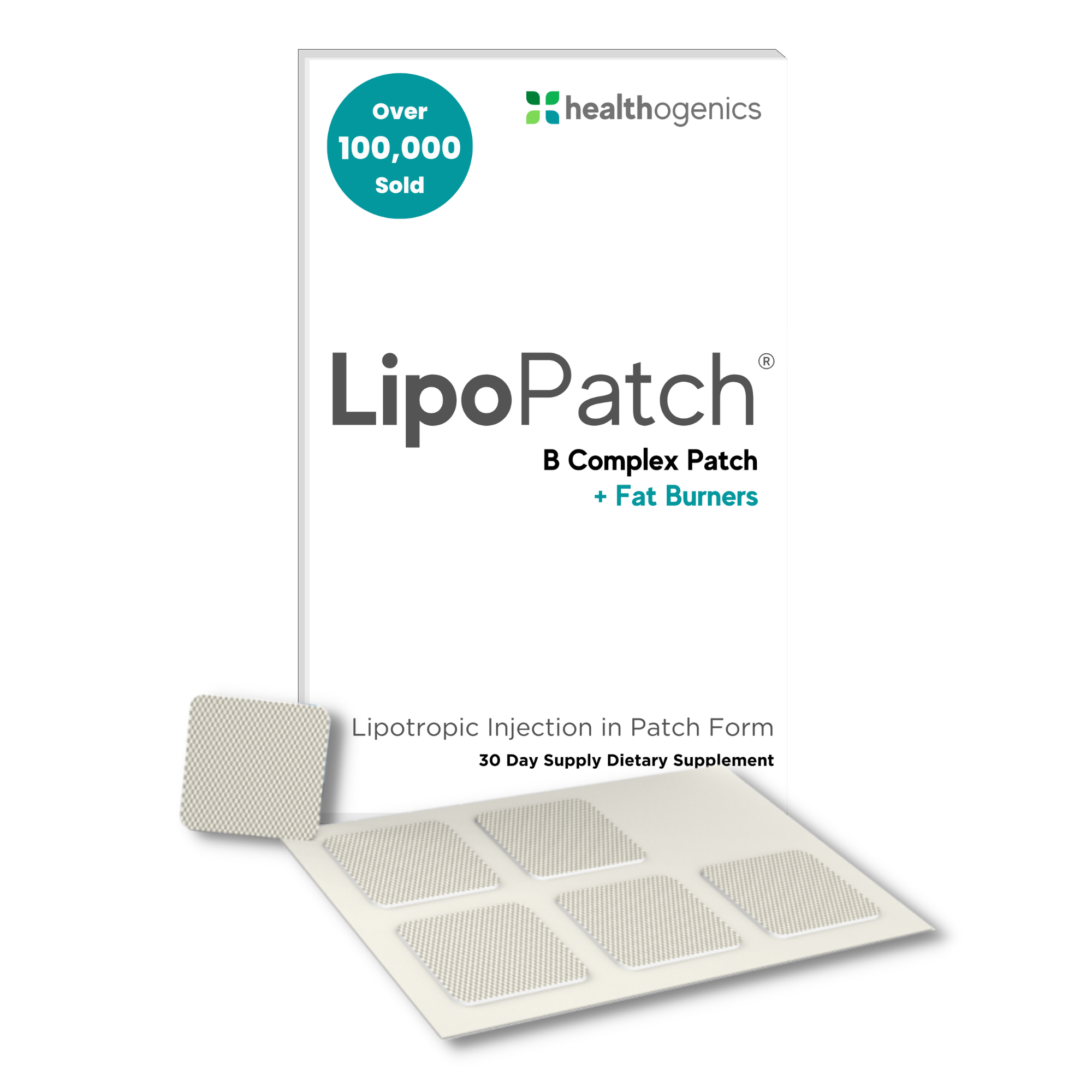 LipoPatch® Super MIC B12 Lipotropic Fat Burning Patch